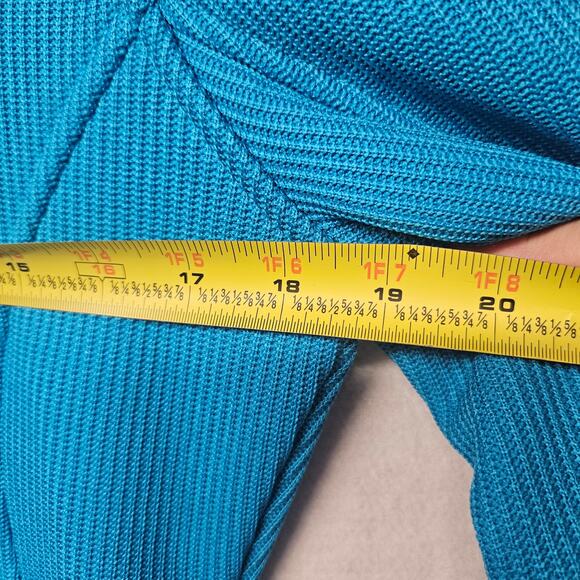 Spyder Core Sweater Full Zip Aqua Blue - Picture 5 of 8